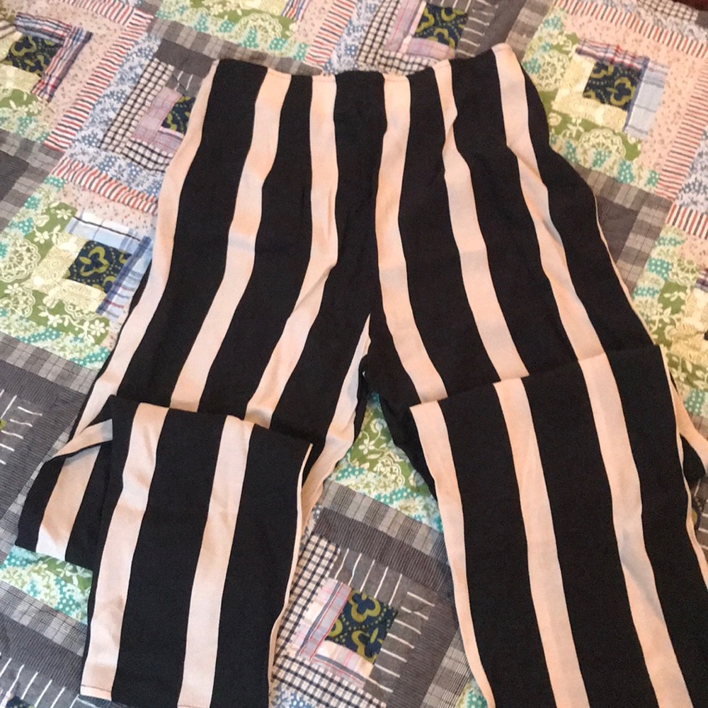 Cropped striped pant